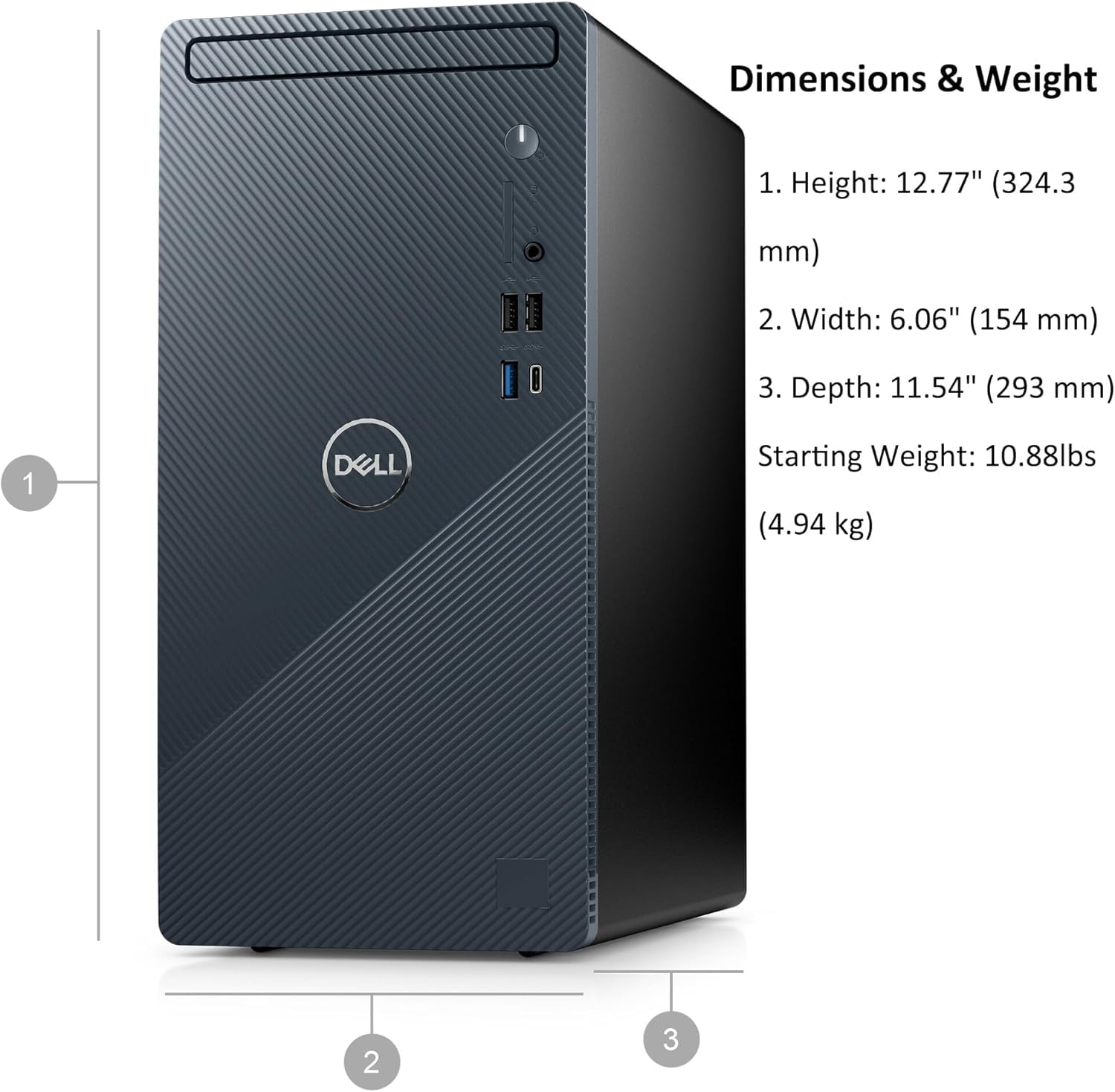 Dell Inspiron Business Desktop | Intel Core i7-12700 Processor (12